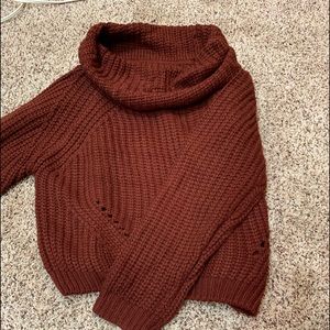 Cropped sweater